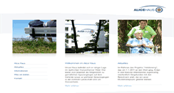 Desktop Screenshot of alice-haus.de